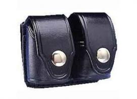HKS Large Black Speedloader Leather Pouch - 203LB