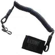 Blackhawk 90TPL2BK Tactical Pistol Lanyard Coiled Wire - 528