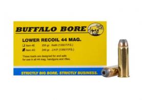 Buffalo Bore Ammo Handgun .44 MAG Jacketed HP 240 G - 4G/20