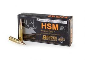 Main product image for HSM Trophy Gold 270Win Boat Tail Hollow Point 150GR 20rd box
