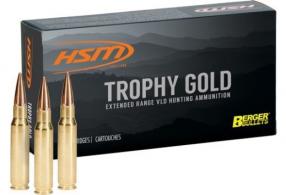 HSM Trophy Gold .30-06 Springfield Boat Tail Hollow Point 185 - BER3006185VL HSM Trophy Gold .30-06 Springfield Boat Tail Hollow Point 185 - BER3006185VL