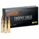 HSM Trophy Gold Very Low Drag Boat Tail Hollow Point 30-06 Springfield Ammo 20 Round Box - BER3006210VL