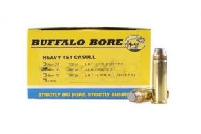 Main product image for Buffalo Bore Ammo Handgun 454 Casull JFN 300 GR 20 Rds