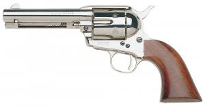 Taylor's & Co. 1873 Cattleman Nickel/Walnut Grip 45 Long Colt Revolver - 555122 Taylor's & Co. 1873 Cattleman Nickel/Walnut Grip 45 Long Colt Revolver - 555122