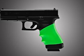 Hogue Handall Slip-On Grips Full Size Zombie Green Rub