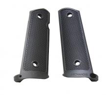 Archangel AA108 Grip Panels Black Anodized Aluminum with Mag Well Funnel for 1911 Government - AA108 Archangel AA108 Grip Panels Black Anodized Aluminum with Mag Well Funnel for 1911 Government - AA108