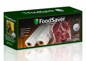 Foodsaver FSGSBF0606 GameSaver Heavy Duty Roll 11"x16ft 2Pk Clear