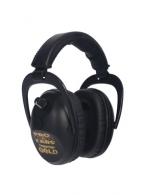 Pro Ears GSP300BLK Predator Gold Electronic Muff 26 dB Over the Head Black Ear Cups with Black Headband & Gold Logo for Adults 1 - GSP300BLK