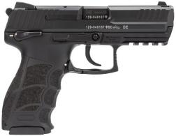 HK P30S V3 9mm Luger 3.85" 15+1 (2) Black Black Steel Slide Black Interchangeable Backstrap Grip