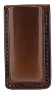 Bianchi 18055 Open Top Mag Pouch Single Tan Leather Belt Clip, Belts 1.75" Wide Compatible w/Glock 17/19/22/23/30/S&W 9/40F/M&P - 153 Bianchi 18055 Open Top Mag Pouch Single Tan Leather Belt Clip, Belts 1.75" Wide Compatible w/Glock 17/19/22/23/30/S&W 9/40F/M&P - 153