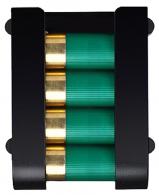 Safariland 085122 Shell Carrier 12 Gauge Holds 4 Rounds, Black Hard Plastic, Belt Clip Mount - 184