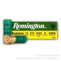 Remington Ammunition Buckshot Express 12 GA ga 2.75"--100 rounds - 12B00B Remington Ammunition Buckshot Express 12 GA ga 2.75"--100 rounds - 12B00B