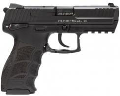 Heckler & Koch H&K P30S V3 40 S&W 3.85" 13+1 (2) Black Black Steel Slide Black Interchangeable Backstrap Grip - 81000127