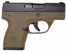 Beretta Nano 9mm 3.07" 6+1 FDE Poly Frame/Grip Blk - SPEC0556A