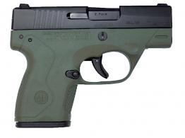 Beretta SPEC0555A Nano 9mm 3.07" 6+1 OD Poly Frame/Grip Black Side