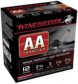 Win Ammo AA Heavy TRAAKER Orange 25Bx/10Cs 1-1/8oz - AAHA127TO