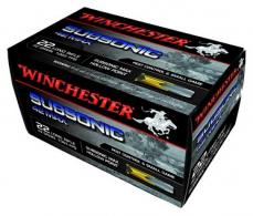 Winchester 42 Max 22LR SubSonic Hollow point 50rd box - W22SUB42U Winchester 42 Max 22LR SubSonic Hollow point 50rd box - W22SUB42U