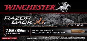 Wincester Supreme 7.62X39 150 GR RZB Razorback 20Bo - S76239WB Wincester Supreme 7.62X39 150 GR RZB Razorback 20Bo - S76239WB