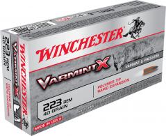 Winchester Varmint X .223 Rem 40gr Ballistic Tip, 20rd Box - X223P1 Winchester Varmint X .223 Rem 40gr Ballistic Tip, 20rd Box - X223P1