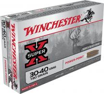 Winchester Super X 3040 Kraig 180 Gr Power Point 20Box/10Case - X30401 Winchester Super X 3040 Kraig 180 Gr Power Point 20Box/10Case - X30401