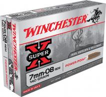 Winchester Ammo Super X 7MM08 140GR PMB 20Box/10Case - X708BP