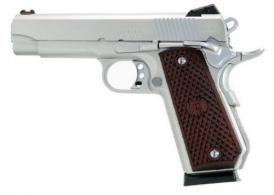 MAC M19BC45C 1911 45 ACP 4.25" 8+1 Hard Chrome Hardwood with Integrated MAC Logo Grip - M19BC45C MAC M19BC45C 1911 45 ACP 4.25" 8+1 Hard Chrome Hardwood with Integrated MAC Logo Grip - M19BC45C