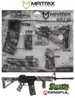 MDI Magpul MilSpec AR-15 Furniture Kit Reaper Z Silver - MAGMIL19ZS