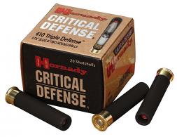 Hornady Critical Defense 410ga 2.5" FXT slug with flex tip 20rd box - 86238 Hornady Critical Defense 410ga 2.5" FXT slug with flex tip 20rd box - 86238