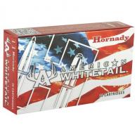 Hornady American Whitetail 243Win 100gr InterLock Boat Tail Soft Point 20 Per Box/10 Case - 8047 Hornady American Whitetail 243Win 100gr InterLock Boat Tail Soft Point 20 Per Box/10 Case - 8047