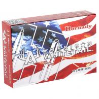 Hornady American Whitetail 30-06 Springfield 150GR SP 20rd box - 8108 Hornady American Whitetail 30-06 Springfield 150GR SP 20rd box - 8108