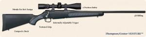 Thompson/Center Venture Bolt-Action Rifle 6.5x55mm Swede  24" Blued/Synthetic - 5452TCA