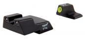 Trijicon HD Night Set 3-Dot for H&K 45C Green Tritium Handgun Sight - HK110Y