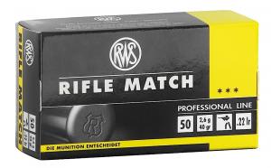 RWS .22 LR RIFLE MATCH 40GR 50 - 2134225 RWS .22 LR RIFLE MATCH 40GR 50 - 2134225