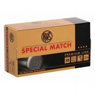 RWS .22 LR Special Match 50 Rounds Per Box - 2134233 RWS .22 LR Special Match 50 Rounds Per Box - 2134233