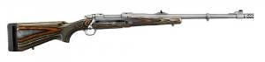 Ruger 30-06 Guide Green Mountain - Stainless/Silver, 20" Barrel, 3 Rounds, Synthetic, Green Mountain Laminate Stock