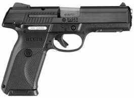 Ruger 3800 SR45 Standard 45 ACP DA 4.50" 10+1 Black Polymer Grip Black Slide - 3800
