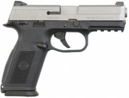 FN 66941 FNS40 Manual Safety Fxd 3 Dot 40S&W 4" 14+1 3 Mags Poly Grips Black/SS - 66941 FN 66941 FNS40 Manual Safety Fxd 3 Dot 40S&W 4" 14+1 3 Mags Poly Grips Black/SS - 66941