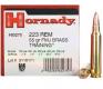 Main product image for Hornady Custom Full Metal Jacket Boat Tail 223 Remington Ammo 50 Round Box
