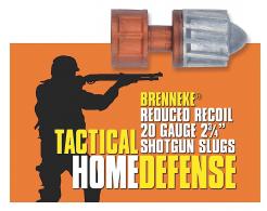 Brenneke Tactical Home Defense Slug  20ga 2-3/4" 5rd box