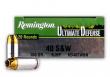 Main product image for Remington Ultimate Defense Jacketed Hollow Point 40 S&W Ammo 20 Round Box