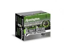 Remington Ultimate Defense Jacketed Hollow Point 40 S&W Ammo 20 Round Box - HD40SWBN Remington Ultimate Defense Jacketed Hollow Point 40 S&W Ammo 20 Round Box - HD40SWBN