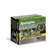 Remington Ammunition Compact 9mm Brass JHP 124 GR 2 - CHD9MMBN Remington Ammunition Compact 9mm Brass JHP 124 GR 2 - CHD9MMBN