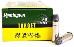 Remington Ammunition TAR 38 Special 158 GR Semi-Wadc - RTG38S6