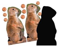 Birchwood Casey 38774 Sharpshooter Plastic Target Kit Pistol/Rifle Prairie Dog Includes Ground Stakes 8 Per Pkg - 90 Birchwood Casey 38774 Sharpshooter Plastic Target Kit Pistol/Rifle Prairie Dog Includes Ground Stakes 8 Per Pkg - 90