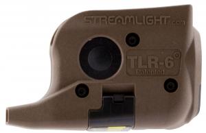 Streamlight TLR-6 Laser/Light Combo 100 Lumens CR-1/3N (2) Flat Dark Eart - 69278 Streamlight TLR-6 Laser/Light Combo 100 Lumens CR-1/3N (2) Flat Dark Eart - 69278