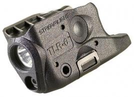 Streamlight 69272 TLR-6 Weapon Light w/Laser Fits Glock 26/27/33 For Handgun 100 Lumens Output White LED Light Red Laser 89 Mete - 69272
