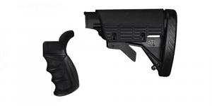 ATI A2101222 AR15 Strikeforce Stock/Pistol Grip Glass-Filled Nylon Black