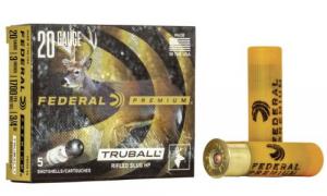 Main product image for Federal Vital-Shok Trueball Rifled Slug 20 gauge 3" 3/4 oz