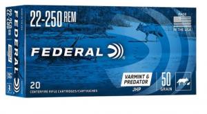 American Eagle 22-250 Remington Ammo 50gr Jacketed Hollow Point 20RD American Eagle 22-250 Remington Ammo 50gr Jacketed Hollow Point 20RD