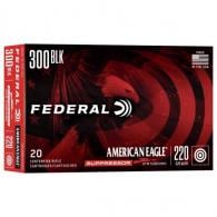 American Eagle AE300BlackSUP2 Open Tip Match 20RD 220gr .300 Black